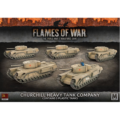 Flames of War: Churchill Heavy Tank Company