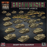 Flames of War: D-Day British Starter Force - Desert Rats Squadron
