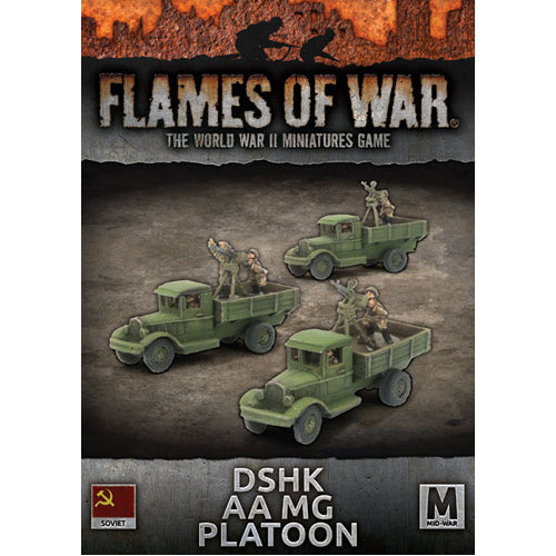 Flames of War: DSHK AA MG Platoon