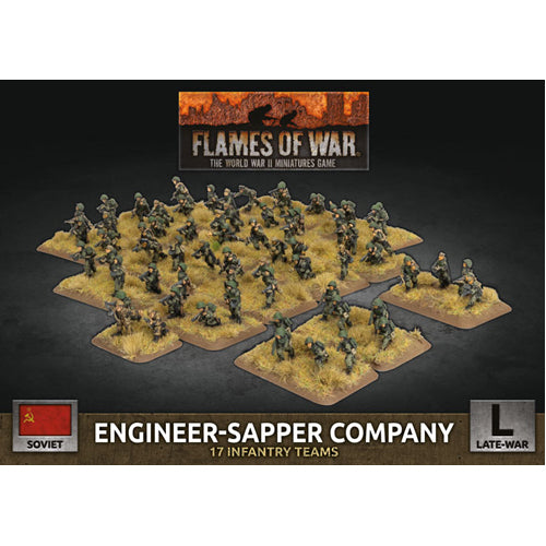 Flames of War: Engineer-Sapper Company (x67 Figs Plastic)
