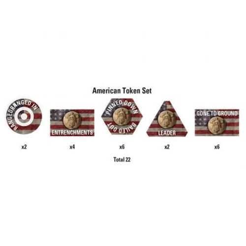 Flames of War: Great War - American Token Set