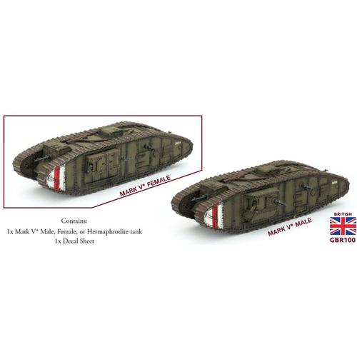 Flames of War: Great War - British Mk V* Tank