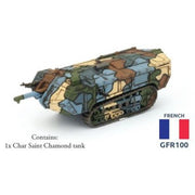Flames of War: Great War - French Char Saint Chamond Tank