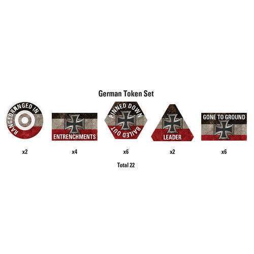 Flames of War: Great War - German Token Set