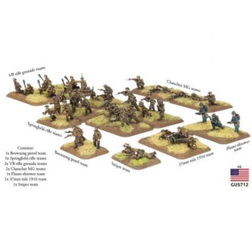 Flames of War: Great War - US Rifle Platoon