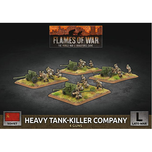 Flames of War: Heavy Tank-Killer Company (x4 Plastic)