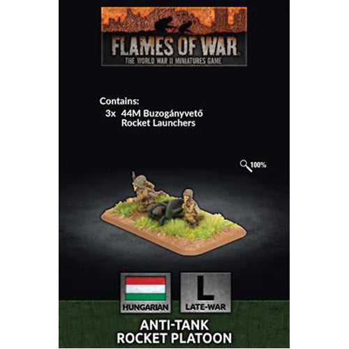 Flames of War: Hungarian: Anti-Tank Rocket Platoon