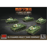 Flames of War: IS-2 Guards Heavy Tank Company (x5 Plastic)