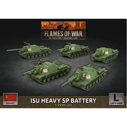 Flames of War: ISU Heavy SP Battery (x5 Plastic)