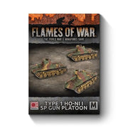 Flames of War: Japanese Type 1 Ho-Ni 1 SPG Platoon (x3)