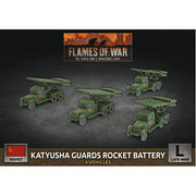 Flames of War: Katyusha Guards Rocket Battery (x4 Plastic)