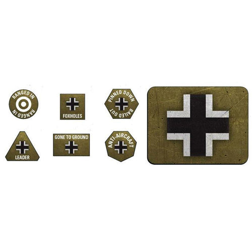 Flames of War: Late War German Tokens and Objectives