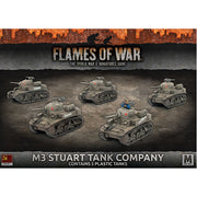 Flames of War: M3 Stuart Company