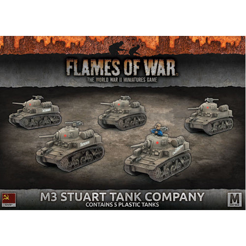 Flames of War: M3 Stuart Company