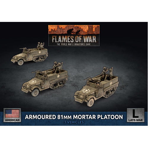 Flames of War: M4 81mm Armored Mortar Platoon (x3)