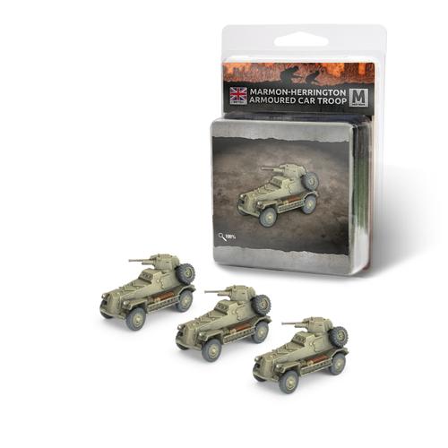 Flames of War: Marmon-Herrington Armoured Car Troop (x3)