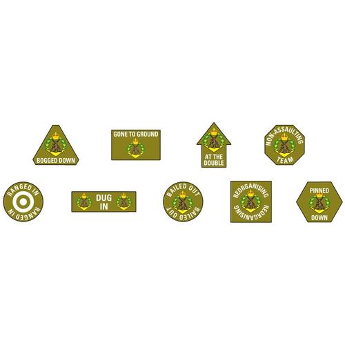 Flames of War: NAM - ANZAC (Australian) Token Set