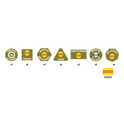 Flames of War: NAM - ARVN Token Set