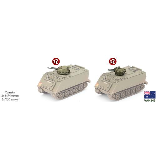 Flames of War: NAM -M113 M74C and T50 Turrets