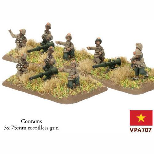 Flames of War: PAVN 75mm Recoilless Gun Platoon