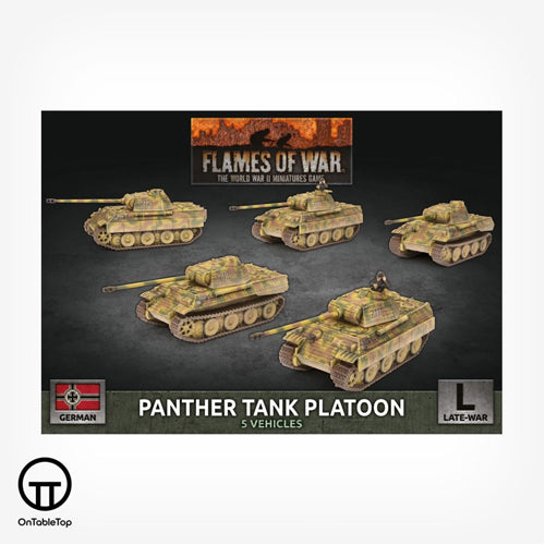 Flames of War: Panther A (Early) (x5 Plastic)