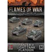 Flames of War: Panzer II Light Tank Platoon