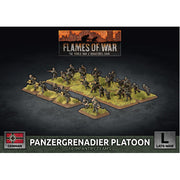 Flames of War: Panzergrenadier Platoon (Plastic)