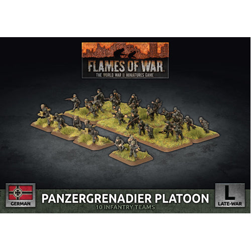 Flames of War: Panzergrenadier Platoon (Plastic)