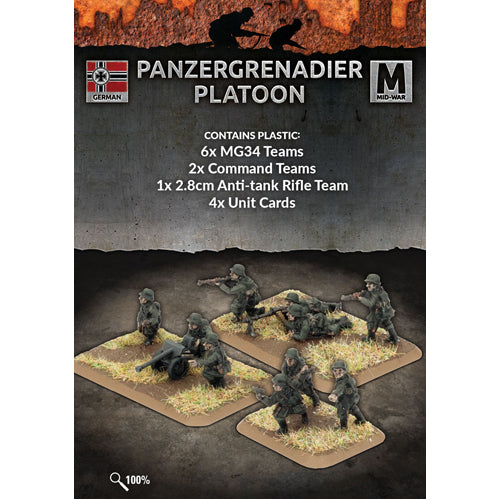 Flames of War: Panzergrenadier Platoon