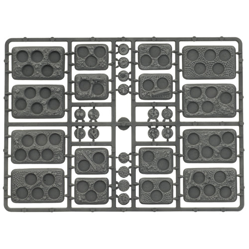 Flames of War: Plastic Bases - Rubble