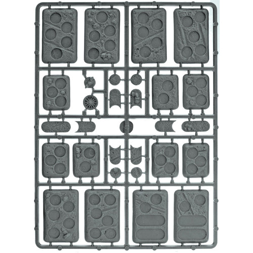 Flames of War: Plastic Bases - Rural