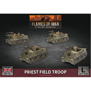 Flames of War: Priest Field Troop (x4 Plastic)