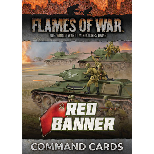 Flames of War: Red Banner Command Cards