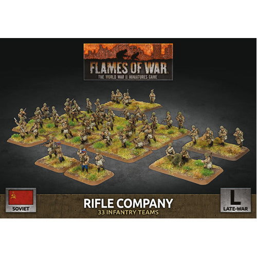 Flames of War: Rifle Company (x132 Figs Plastic)