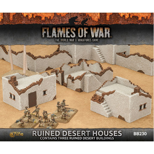 Flames of War: Ruined Desert Houses