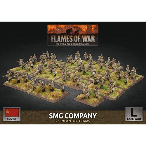 Flames of War: SMG Company (x98 Figs Plastic)
