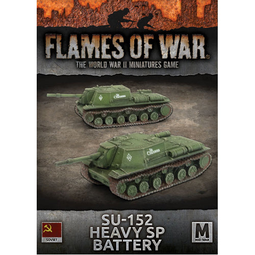 Flames of War: SU-152 Heavy SP Battery