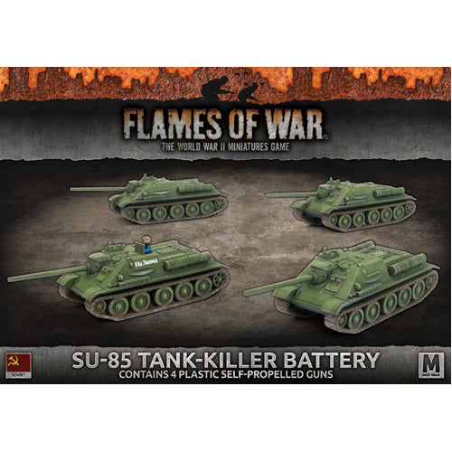 Flames of War: SU-85 Tank-killer Battery