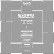 Flames of War: Salvo Template (Etched)
