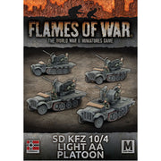 Flames of War: Sd KfZ 10/4 Light AA Platoon