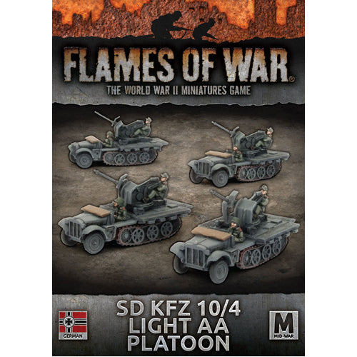 Flames of War: Sd KfZ 10/4 Light AA Platoon