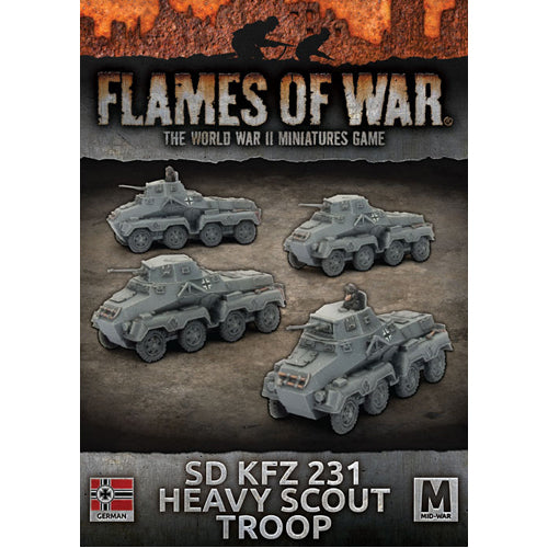 Flames of War: Sd KfZ 223 Heavy Scout Troop