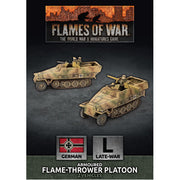 Flames of War: Sd Kfz 251 Flamethrower Platoon (x2 Plastic)