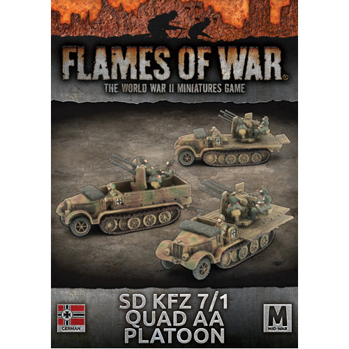 Flames of War: Sd Kfz 7/1 Quad AA Platoon