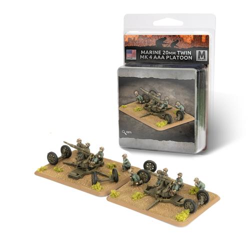 Flames of War: US 20mm Twin Mk 4 Anti-aircraft Gun (x2)