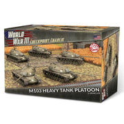 Flames of War: US M103 Heavy Tank Platoon (Plastic x5)