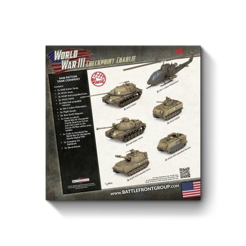 Flames of War: US M48 Patton Tank Company (Plastic) - Limited Edition
