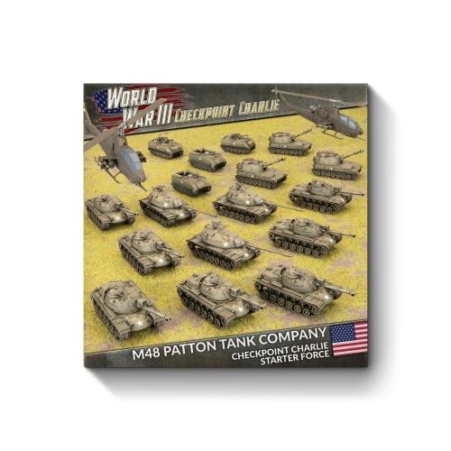 Flames of War: US M48 Patton Tank Company (Plastic) - Limited Edition