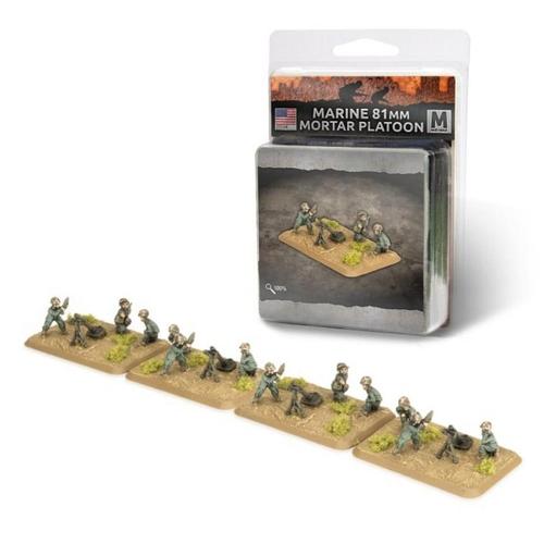 Flames of War: US Marine 81mm Mortar Platoon (x4)