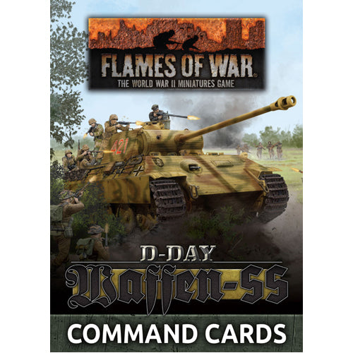 Flames of War: Waffen-SS Command Card Pack (47 cards)